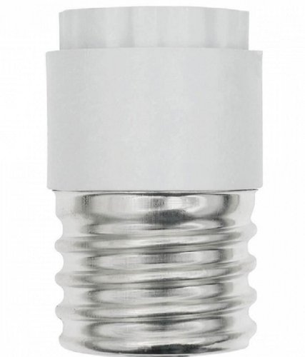 Патрон-переходник Uniel LH40-27L BASE ADAPTOR 220В Белый фото Патрон-переходник Uniel LH40-27L BASE ADAPTOR 220В Белый картинка